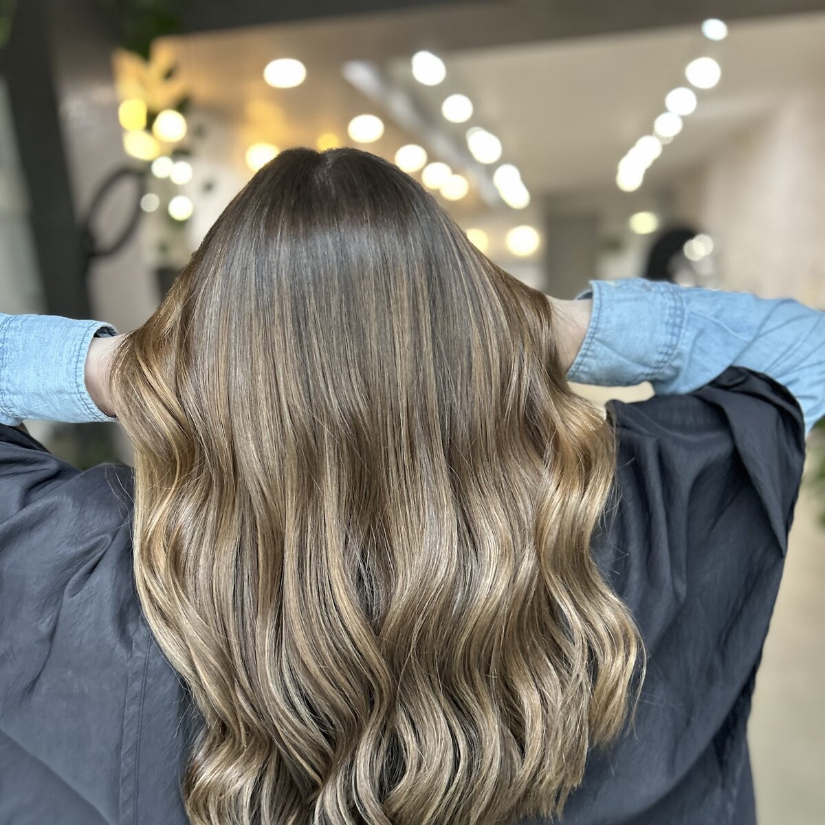 Balayage honey tones at Luxe Hair Lounge Brooklyn