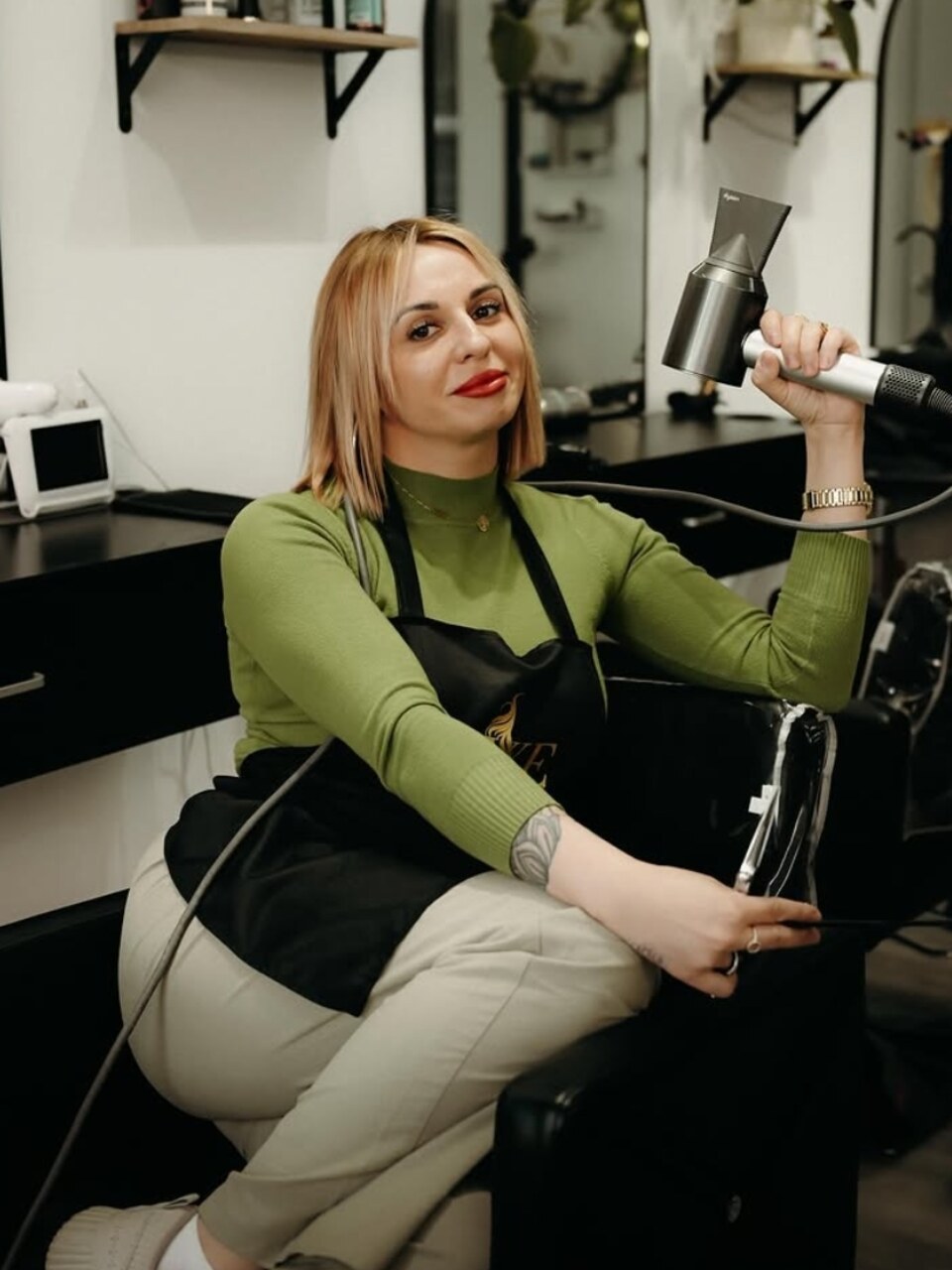 Beata — Founder and Master Colorist at Luxe Hair Lounge, Brooklyn NY